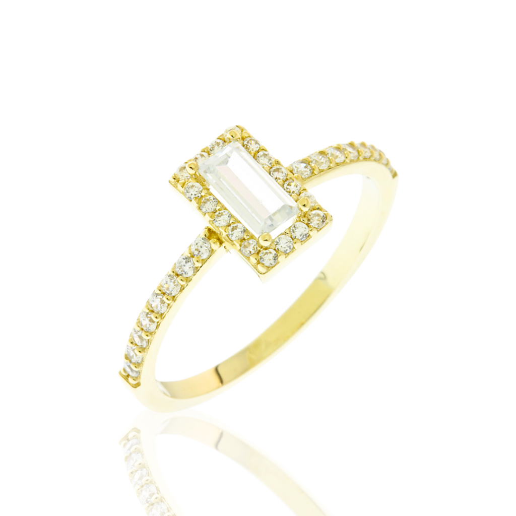 XRYSO MONOPETRO EMERALD CUT